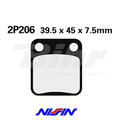 Nissin 2p206gs pair front - nissin,