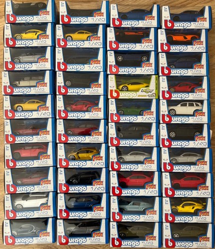 Burago model cars choose - 1:43,