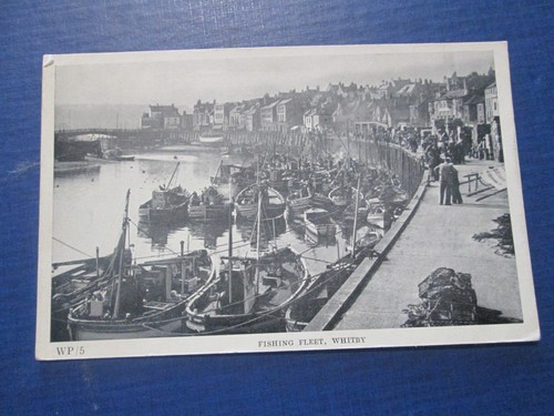 Postcard fishing fleet - postcard, of