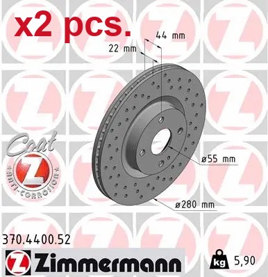 Pcs front brake - brake, disc