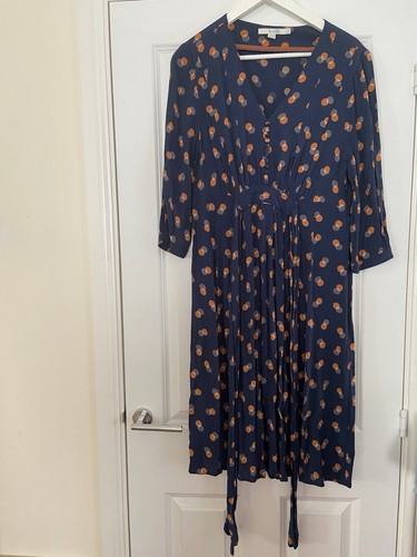 Boden dress size 14l navy - boden,