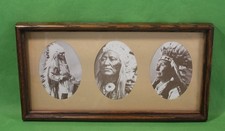 Vintage Framed Native American