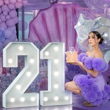 21st Birthday Decorations 3FT