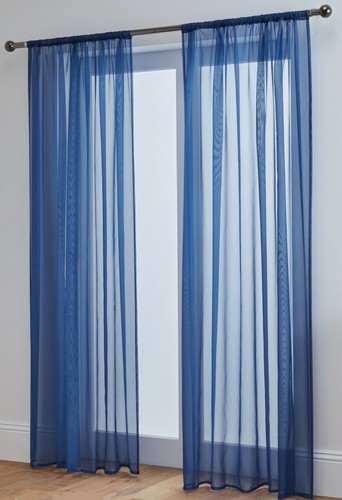 Voile curtains pair - pair, (2