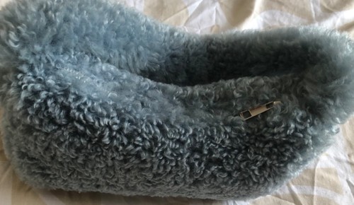 Cute fluffy baby blue asos