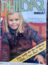 Phildar Knitting Book No. 47 Children's Fashion Autumn/Winter Coats Tops Kimono