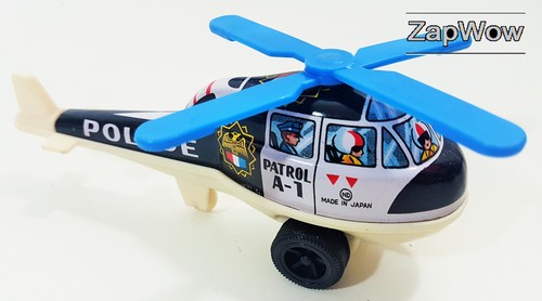 Police patrol helicopter 1960s - police,