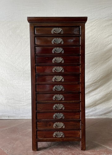 Antique apothecary cabinet