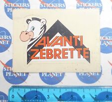STICKER STICKER STICKER VINTAGE ORIGINAL AVANT ZEBRETTE