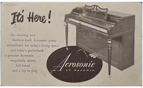 Baldwin acrosonic amerling - acrosonic,