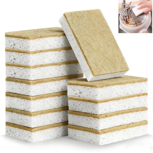 12pcs natural cellulose - natural, &