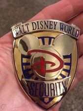 Disney  Security Officer Badge