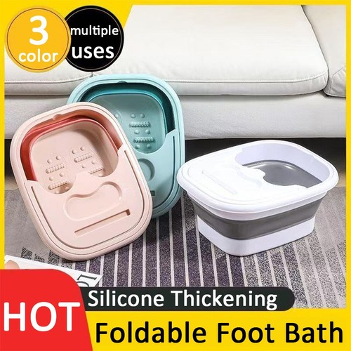 Collapsible foot spa bath - foot,