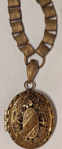 Antique gold filled plated - or,