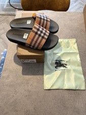 Mens Burberry Slides Size 10