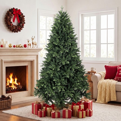 7ft artificial christmas tree - artificial,