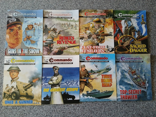 Commando comics job lot - commando,