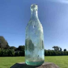 R. White Vintage Bottle Old Fashioned Vintage Glass Bottle