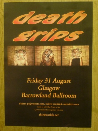 Death grips glasgow 2018 - grips,
