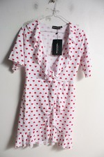 PLT Womens Polka Dot Frill