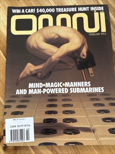 Omni magazine february 1992 - february,