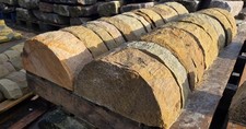 Natural Gritstone Half Round