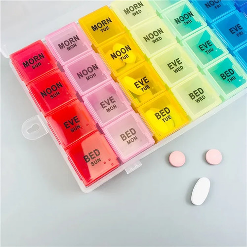 Day weekly pill - weekly, box