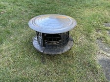 Stainless Steel Chimney Cowl -  12cm Diameter - Minimal Use - Good Condition