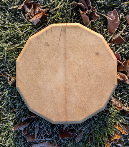 Deer skin frame - skin, 13.5"