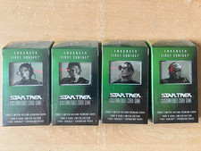 STAR TREK CCG ENHANCED FIRST CONTACT EXPANSION FULL SET FACTORY SEALED