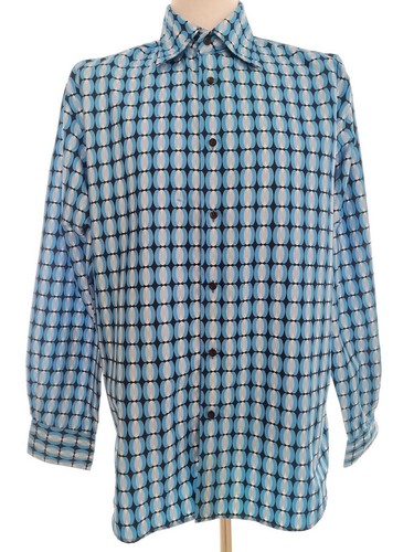 Smart men shirt blue - men's, navy