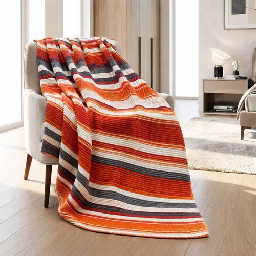 Rich cotton large blanket - cotton,