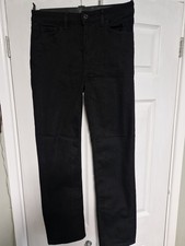 M&S Black Jeans Size  10R 