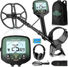 Metal Detector Professional 13" Waterproof  Silver and Gold Detecting 2.5 pounds