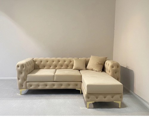 New chesterfield chaise longue - chesterfield,