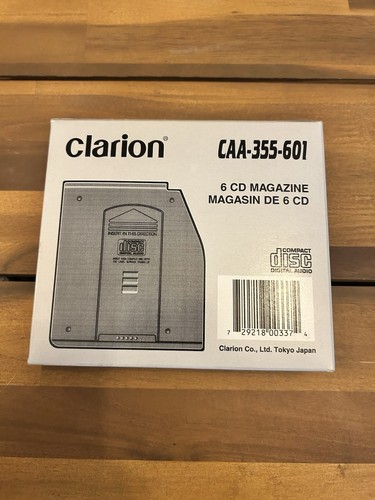 New clarion disc cd changer - 6-disc,