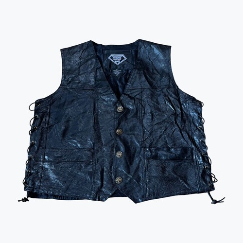 Diamond plate mens leather - mens,