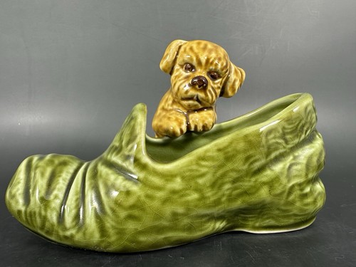 Vintage sylvac ornament puppy - vintage,