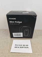 FOHERE Mini Fridge 5 Liter/6 Cans, Portable Mini Cooler, USB+AC Power (READ)
