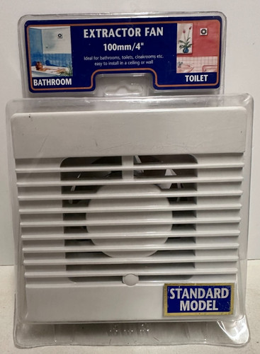 Manrose extractor fan 100mm - fan, 4"/100mm