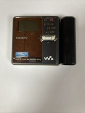 SONY MZ-RH910 Hi-MD Walkman Portable MiniDisc Recorder Player - Black.