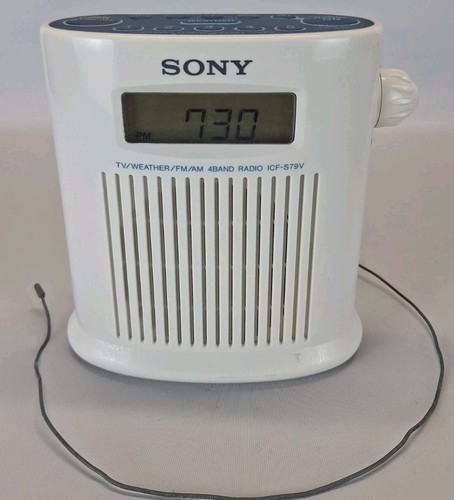 Sony icf s79w shower - sony,