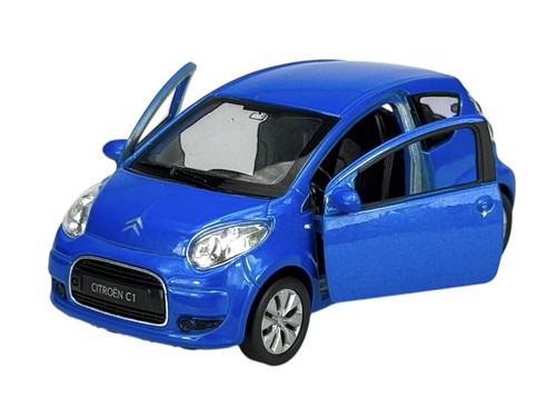 Welly citroen blue 34 - welly, 1:34