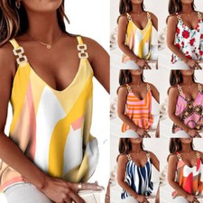 Ladies Casual Baggy Sleeveless