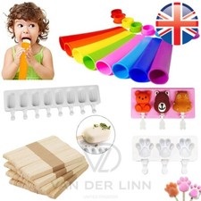 VDL Silicone Ice Lolly Cream Pole Mold Lollies Maker Push Up Mould