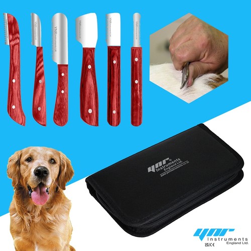 Pet stripping knife grooming - stripping,