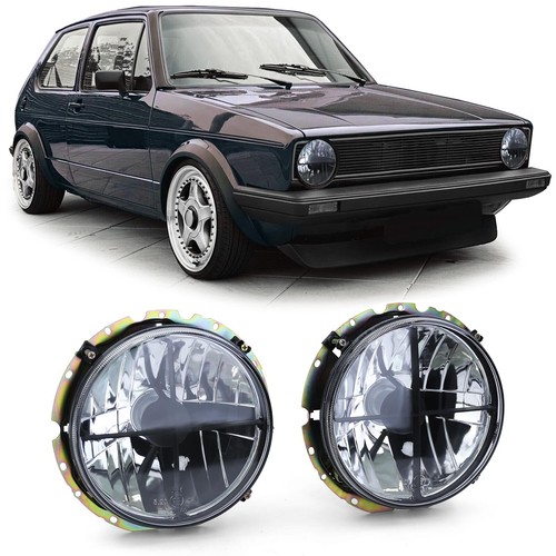 Clear headlights left right - clear,