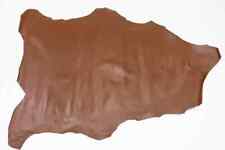 Goatskin Skiver Leather, Chestnut, 8.00 sq ft, 0.5-0.7 mm, bookbinding.