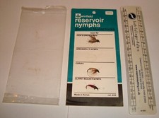 Winfield Woolworths Reservoir Nymphs flies.Corixa, Iven's, Claret Buzzer.Kenya