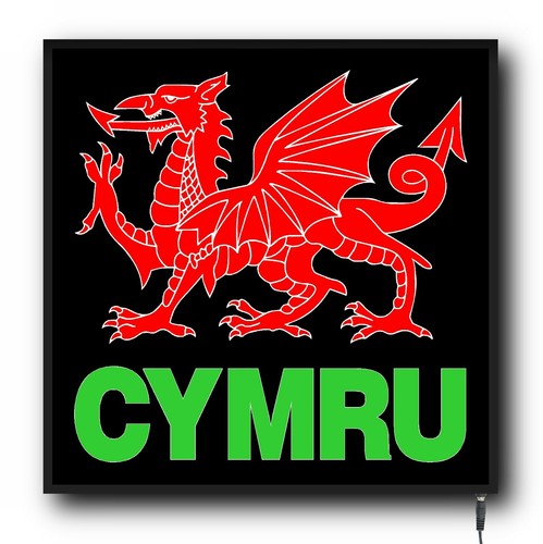 Welsh dragon cymru - dragon, truck